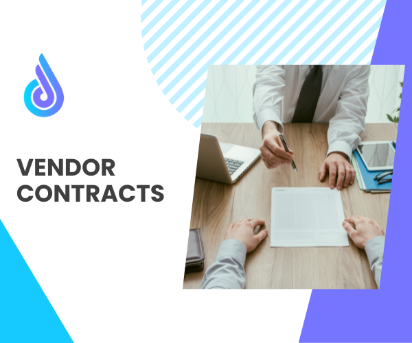 how to create a vendor contract